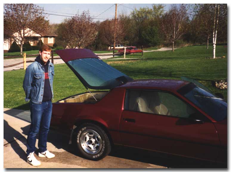 Rich McCoy's 1987 Chevrolet Camaro Sport Coupe - Stock - Visiting McDonald, PA - Apr, 1988