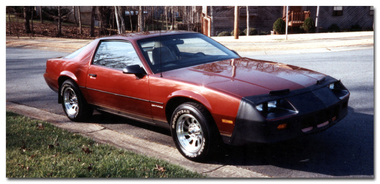 Rich McCoy's 1987 Chevrolet Camaro Sport Coupe - Modded - Winter, 1992
