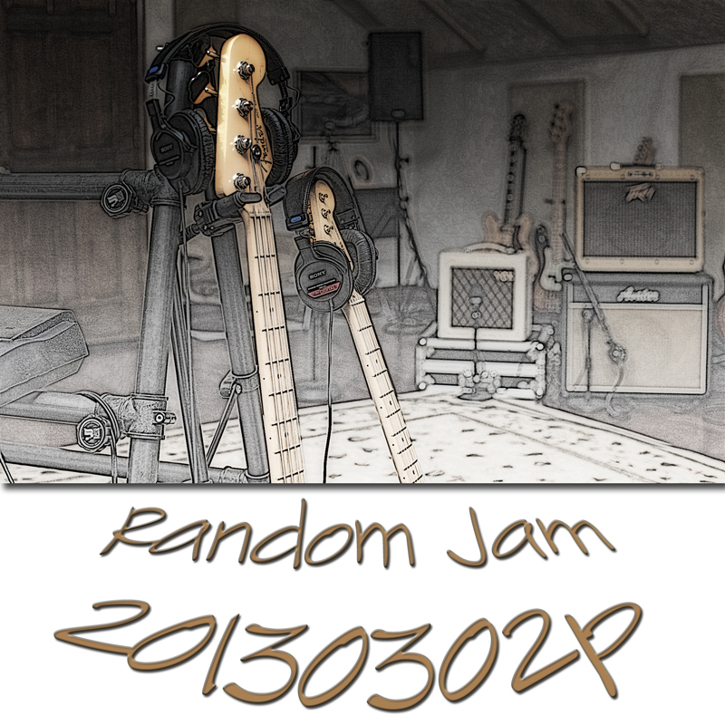 'Live Random Jam In Studio  - Mar 02, 2013' Cover Art