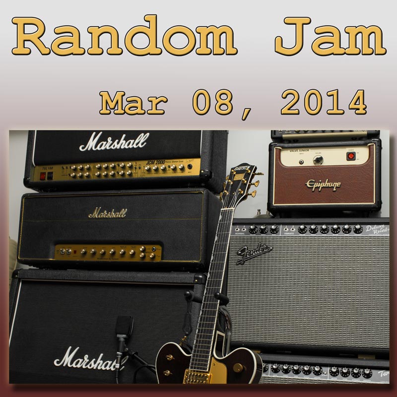 'Live Random Jam In Studio  - Mar 08, 2014' Cover Art