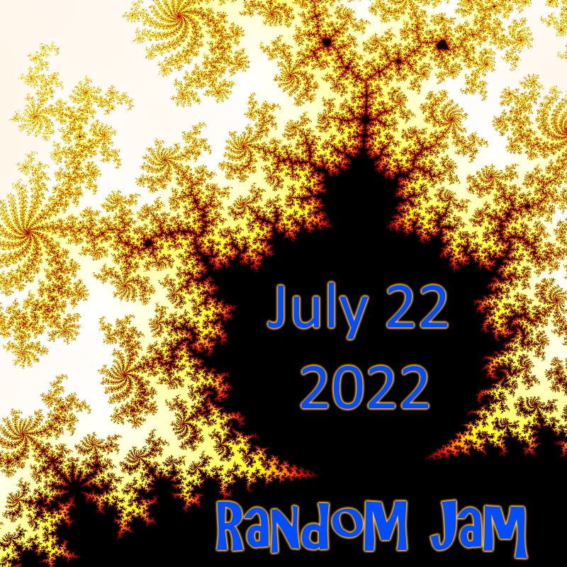 'Live Random Jam in The Studio Room  - July 22, 2022' Cover Art