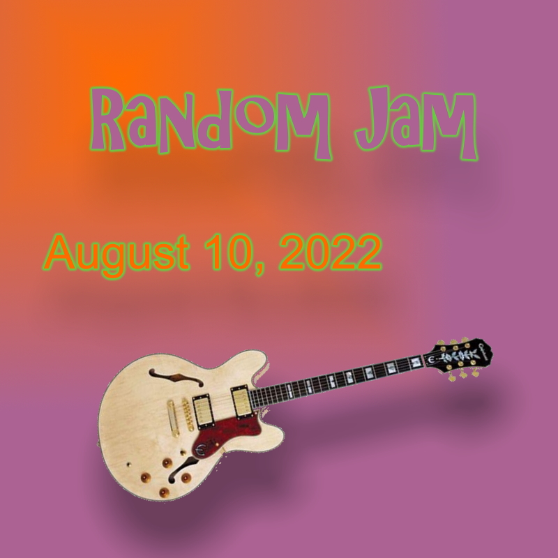 'Live Random Jam in The Studio Room  - Aug 10, 2022' Cover Art