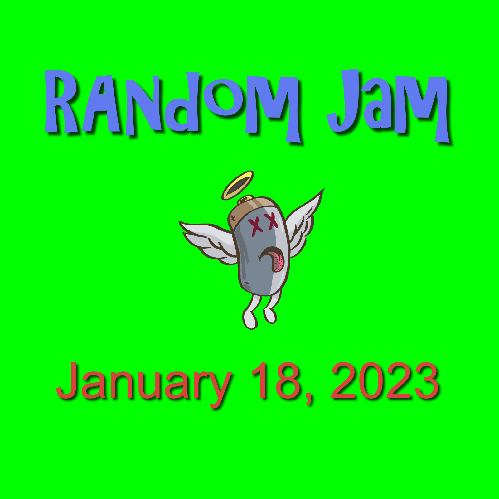 'Live Random Jam in The Studio Room  - Jan 18, 2023' Cover Art