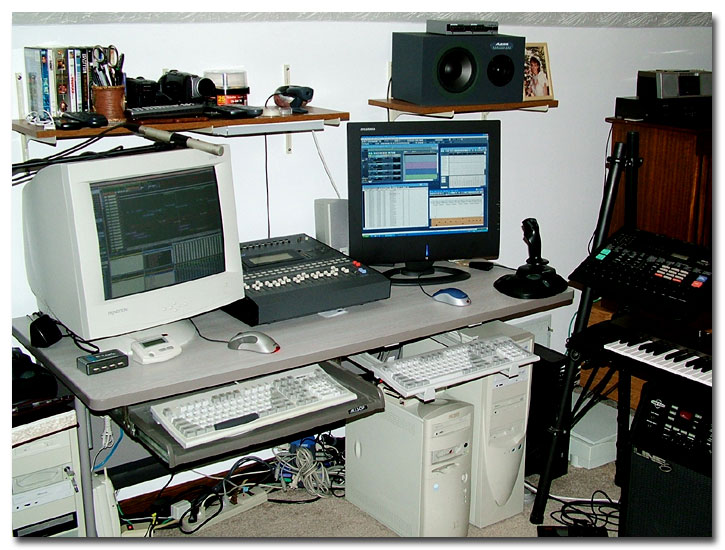 Multitracking/Sequencing Computers, 16 Channel MIDI Control Surface (ProMix01), Test/Webcam Server